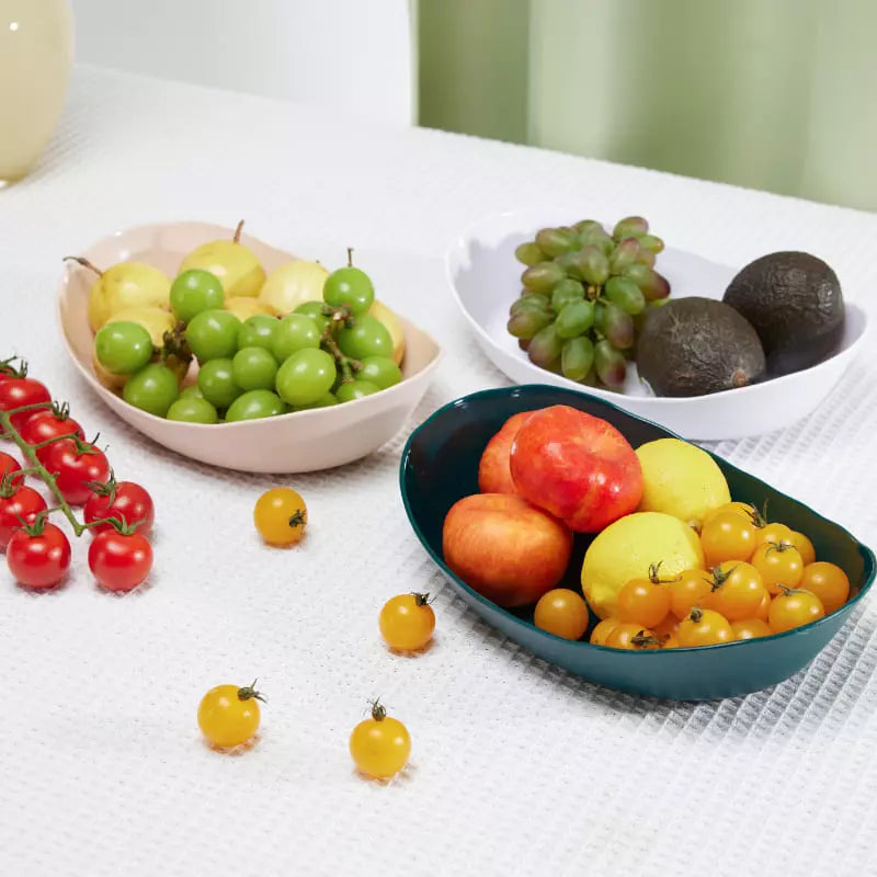 Fruteira de Mesa Cesta de Fruta Bambu Oferlar