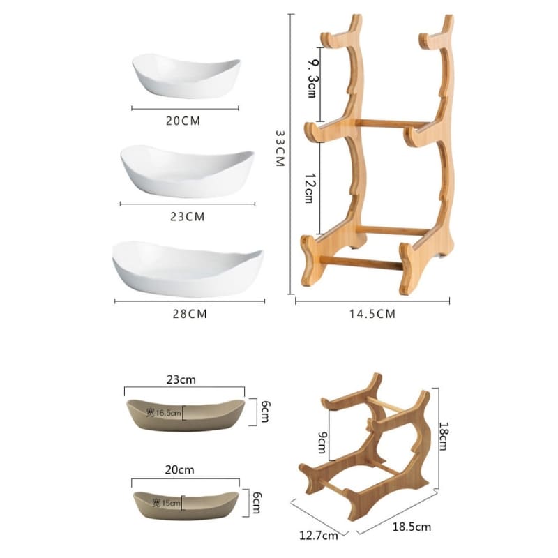 Fruteira de Mesa Cesta de Fruta Bambu Oferlar