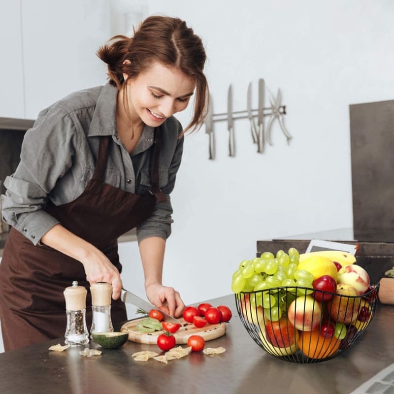 Fruteira de Mesa Cesta de Fruta e Decoração de Mesa Oferlar