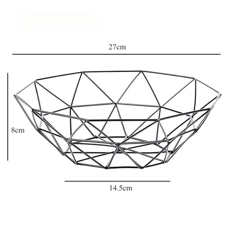 Fruteira de Mesa Cesta de Fruta e Decoração de Mesa Oferlar