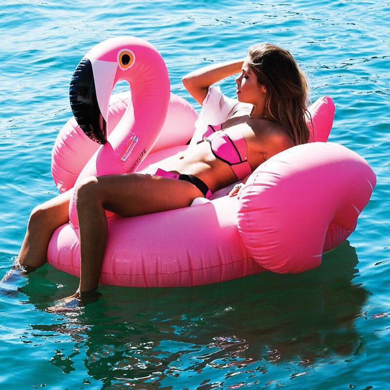 Boia de Piscina Flamingo Inflável Oferlar