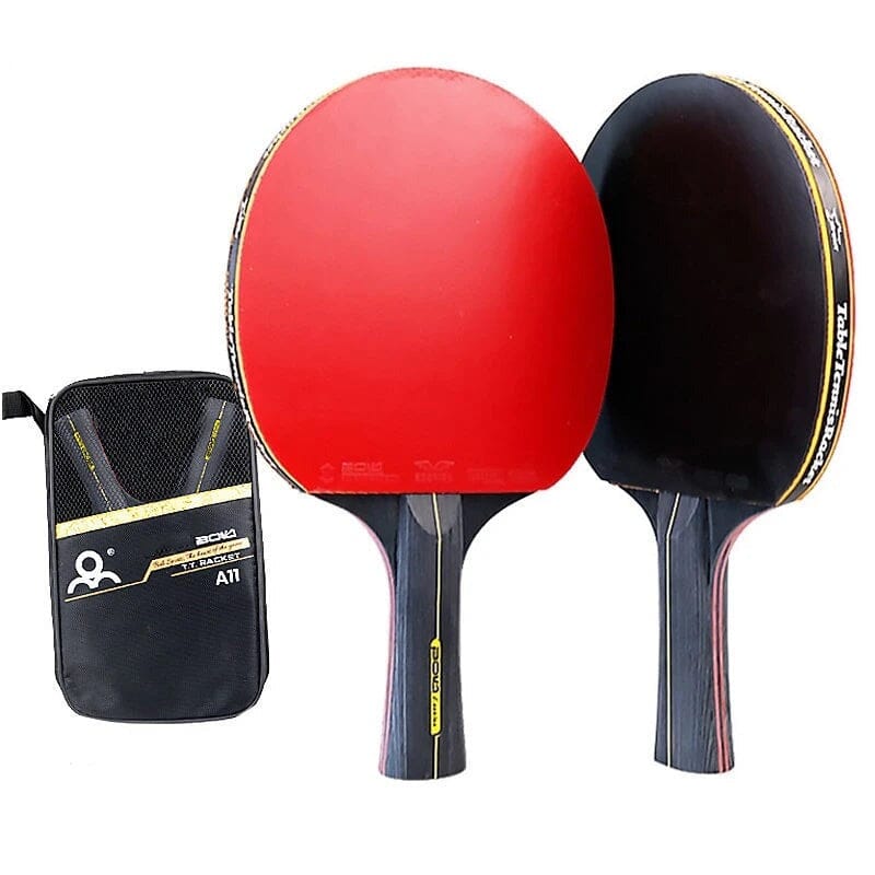 Conjunto de Raquete de Tenis de Mesa Profissional Pingue-Pongue Oferlar