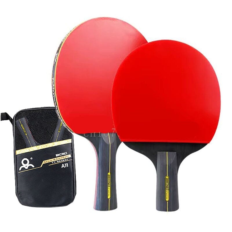 Conjunto de Raquete de Tenis de Mesa Profissional Pingue-Pongue Oferlar