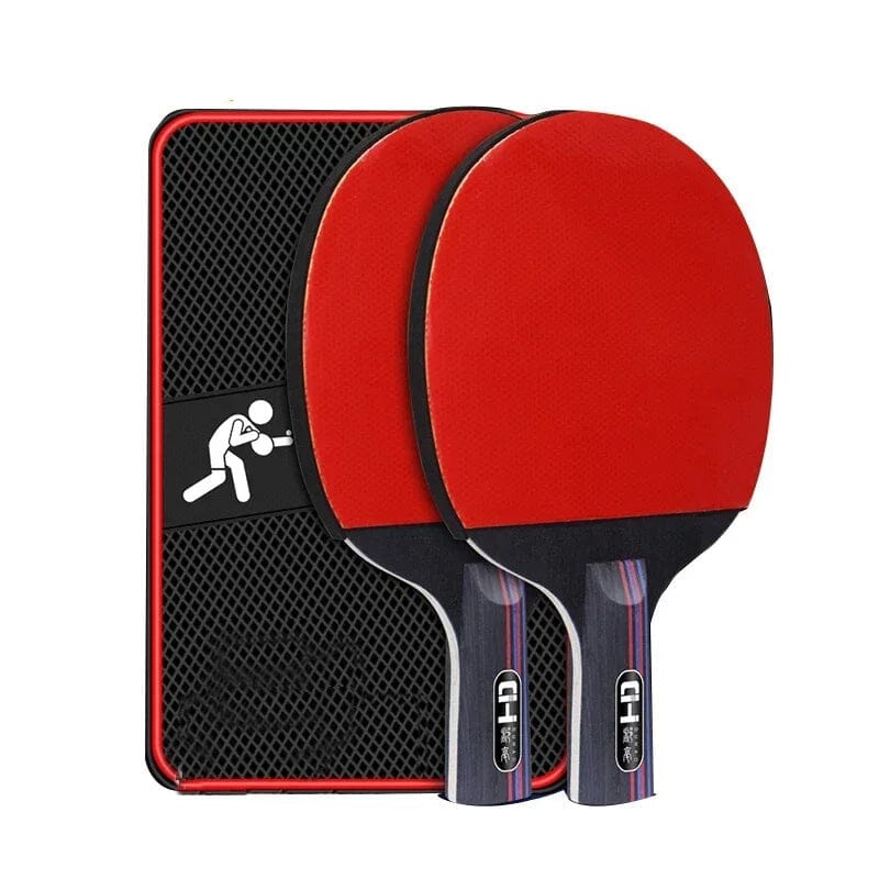 Conjunto de Raquete de Tenis de Mesa Profissional Pingue-Pongue Oferlar