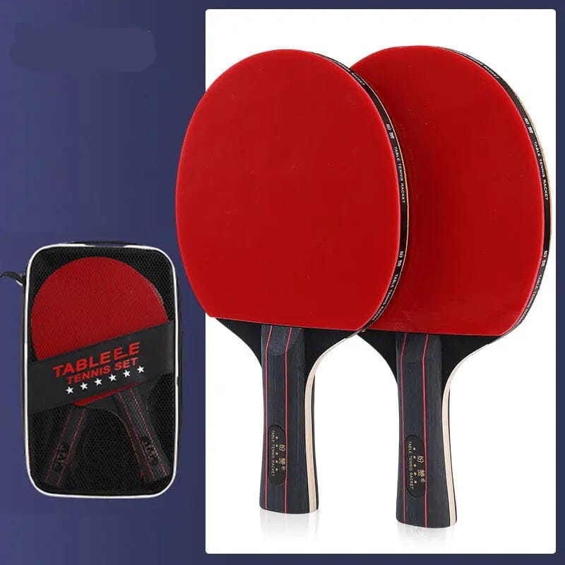 Conjunto de Raquete de Tenis de Mesa Profissional Pingue-Pongue Oferlar