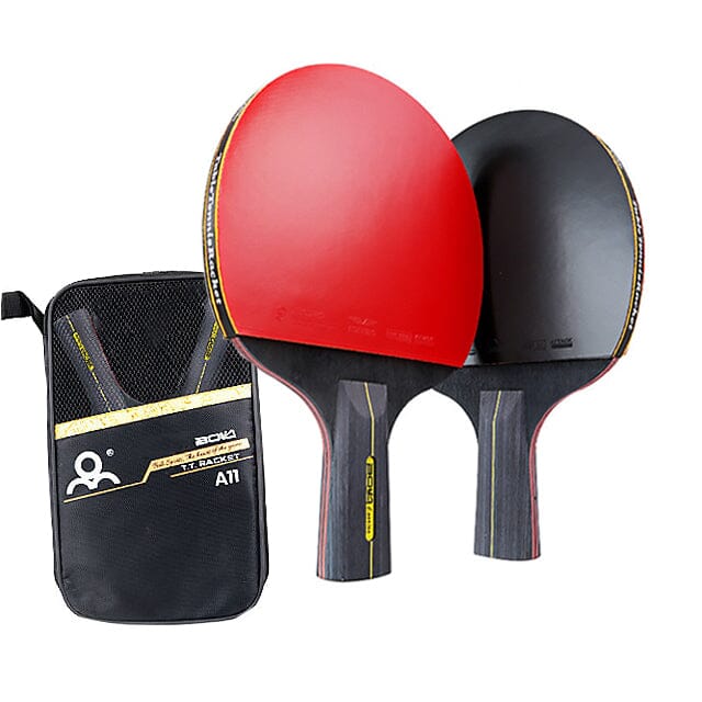 Conjunto de Raquete de Tenis de Mesa Profissional Pingue-Pongue Oferlar