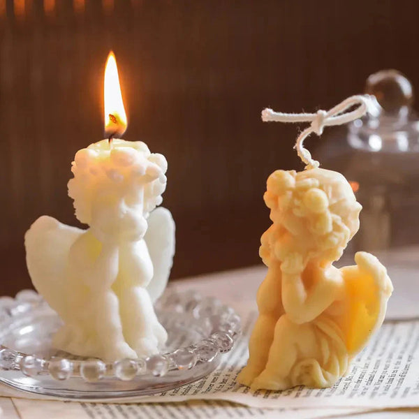 Velas Fofas de Anjo Cupido Perfumadas Oferlar