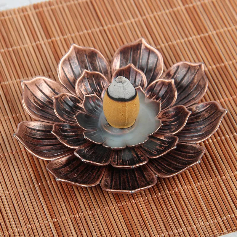 Incensário Flor De Lotus Oferlar