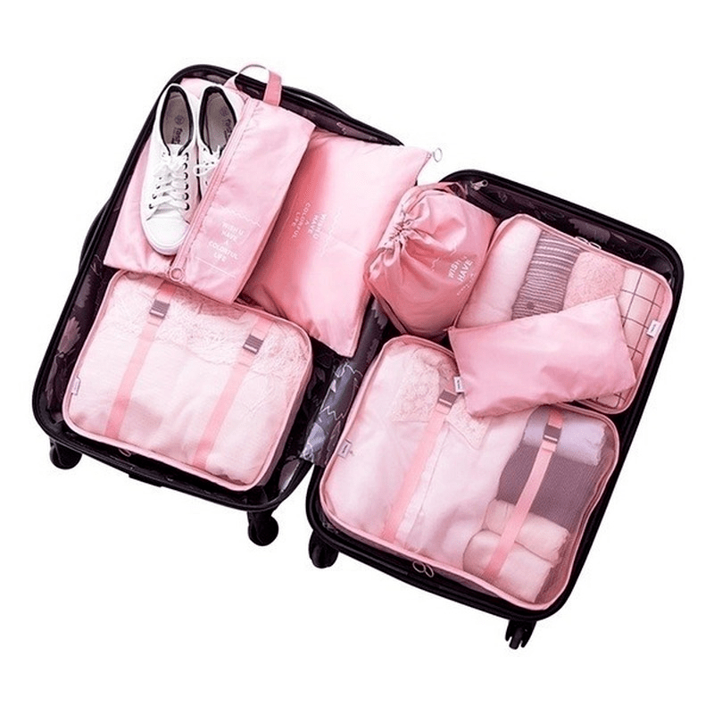 Kit de Bolsa Organizadora de Mala Para Viagem Oferlar