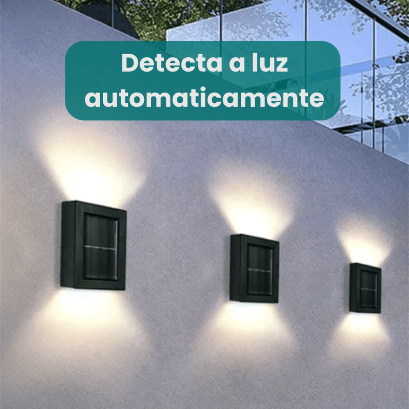 Kit Luminárias LED Recarregáveis com Luz Solar Oferlar