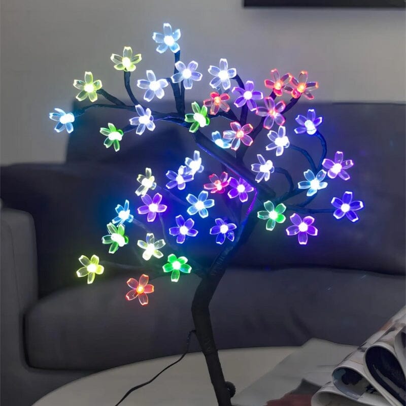 Luminária de Mesa LED Árvore Bonsai Oferlar