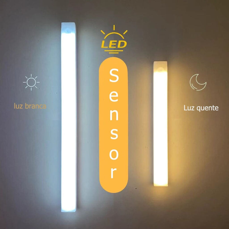 Luminária LED Sem Fio com Fixação Adesiva