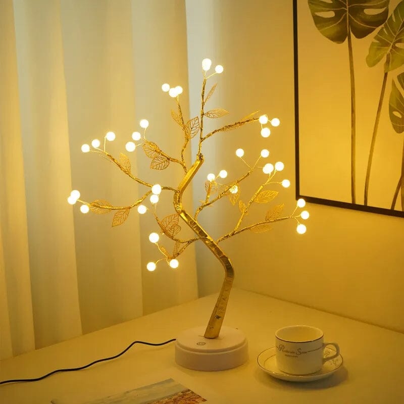 Luminária de Mesa Led USB Árvore Decorativa Oferlar