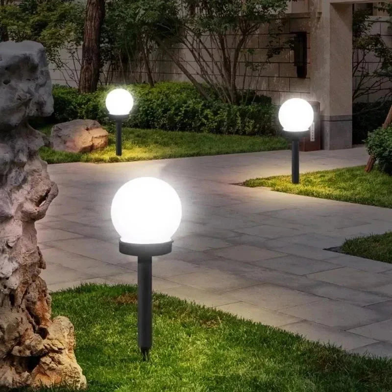 Luz de Jardim Solar em LED Redonda Oferlar