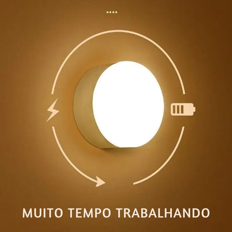 Luz Noturna LED Indução Inteligente Oferlar