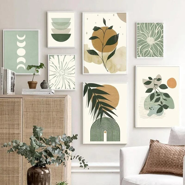 Quadro Decorativo Sala Estilo Abstrato Oferlar