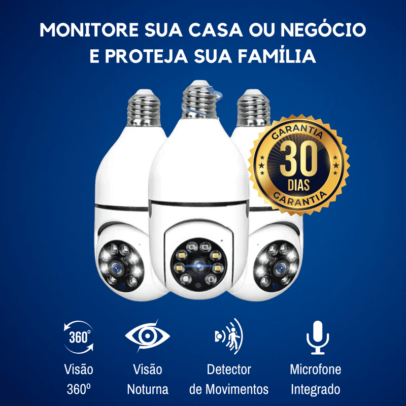 Smart Câmera SecurityMax™ Wifi 360 Oferlar