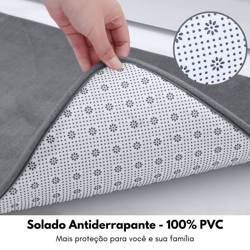 Tapete Super Absorvente Antiderrapante para Banheiro ™ Oferlar