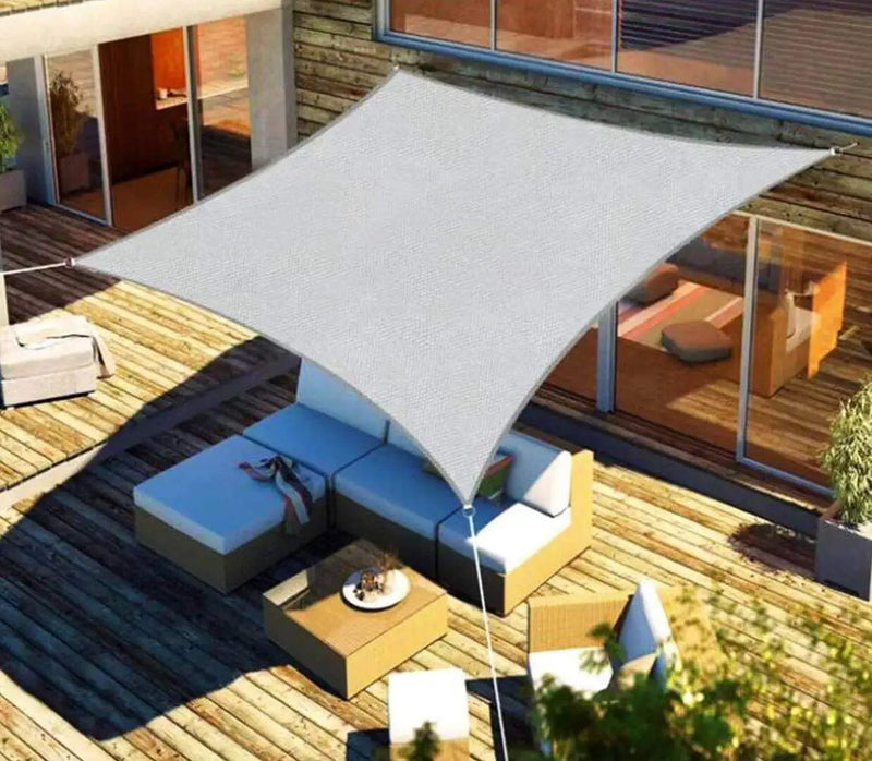 Toldo Portátil Impermeável Flexível e Resistente Com Proteção UV Retangular Oferlar