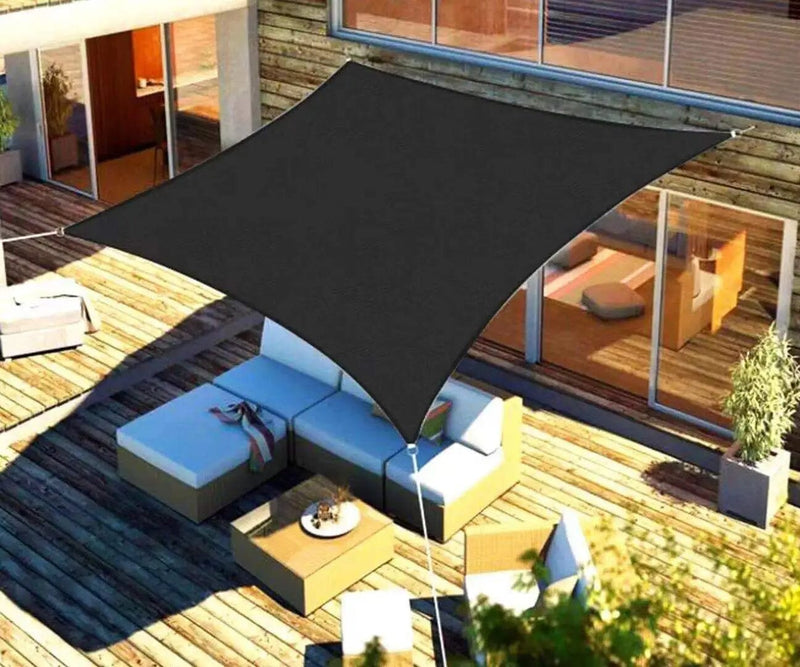 Toldo Portátil Impermeável Flexível e Resistente Com Proteção UV Retangular Oferlar