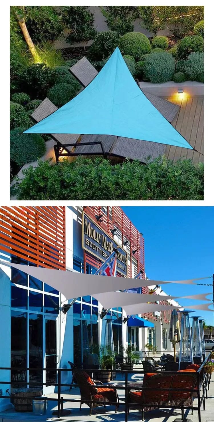 Toldo Portátil Impermeável Flexível e Resistente Com Proteção UV Triangular Oferlar